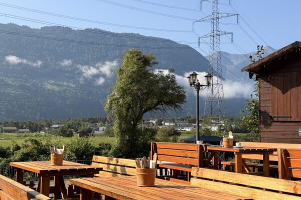 Bilck beim Frühstück Bilck beim Frühstück